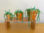 Last 1! Glass Beaded Succulent Plant, Suncatcher, Ornament