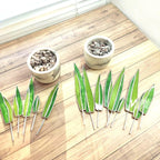 Agave Stained Glass, Handmade Plant Decor, Fake Suncatcher, Table 3d Cactus, Glass Succulent