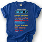 Understanding Engineers Shirt, Funny Engineering Humor Tee, Percussive Maintenance T-Shirt, Sarcastic Engineer Gift, Mechanical Tee