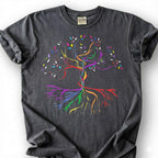 Rainbow Tree Of Life Pride DNA Shirt, LGBTQ Equality Tee, Gay Lesbian Ally Gift, Love Is Love Celebration Apparel, Queer Identity Top