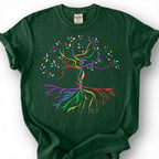 Rainbow Tree Of Life Pride DNA Shirt, LGBTQ Equality Tee, Gay Lesbian Ally Gift, Love Is Love Celebration Apparel, Queer Identity Top